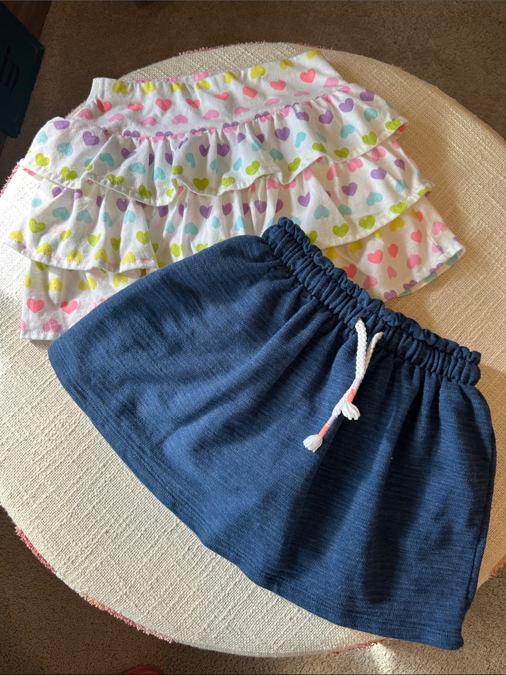 Lot of Two - Girls Skirts. Size 4T.